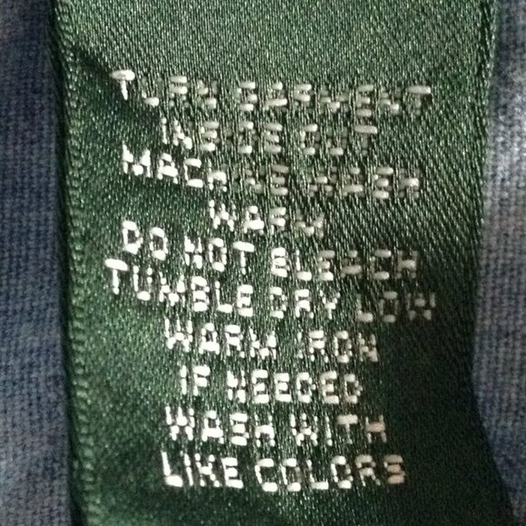 Lauren Jeans Co; Ralph Laurent; "M", Cotton, Denim, Hippie Vibes, Chic, Bohemian - Picture 5 of 6